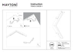 Oświetlenie szynowe Technical Basis IP20 x TR042-2-24W3K-1 | Czarny