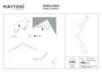 Oświetlenie szynowe Technical Basis IP20 x TR042-2-24W4K-1 | Czarny