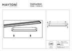 Oświetlenie szynowe Technical Basis IP20 x TR080-1-12W3K-W | Biały