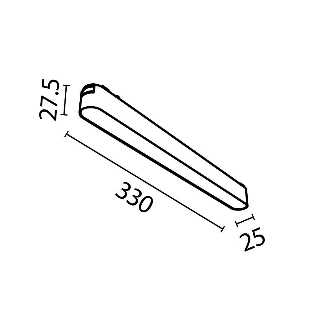 Oświetlenie szynowe Technical Basis IP20 x TR080-1-18W3K-B | Czarny