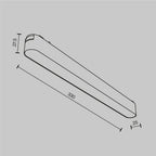 Oświetlenie szynowe Technical Basis IP20 x TR080-1-18W3K-W | Biały