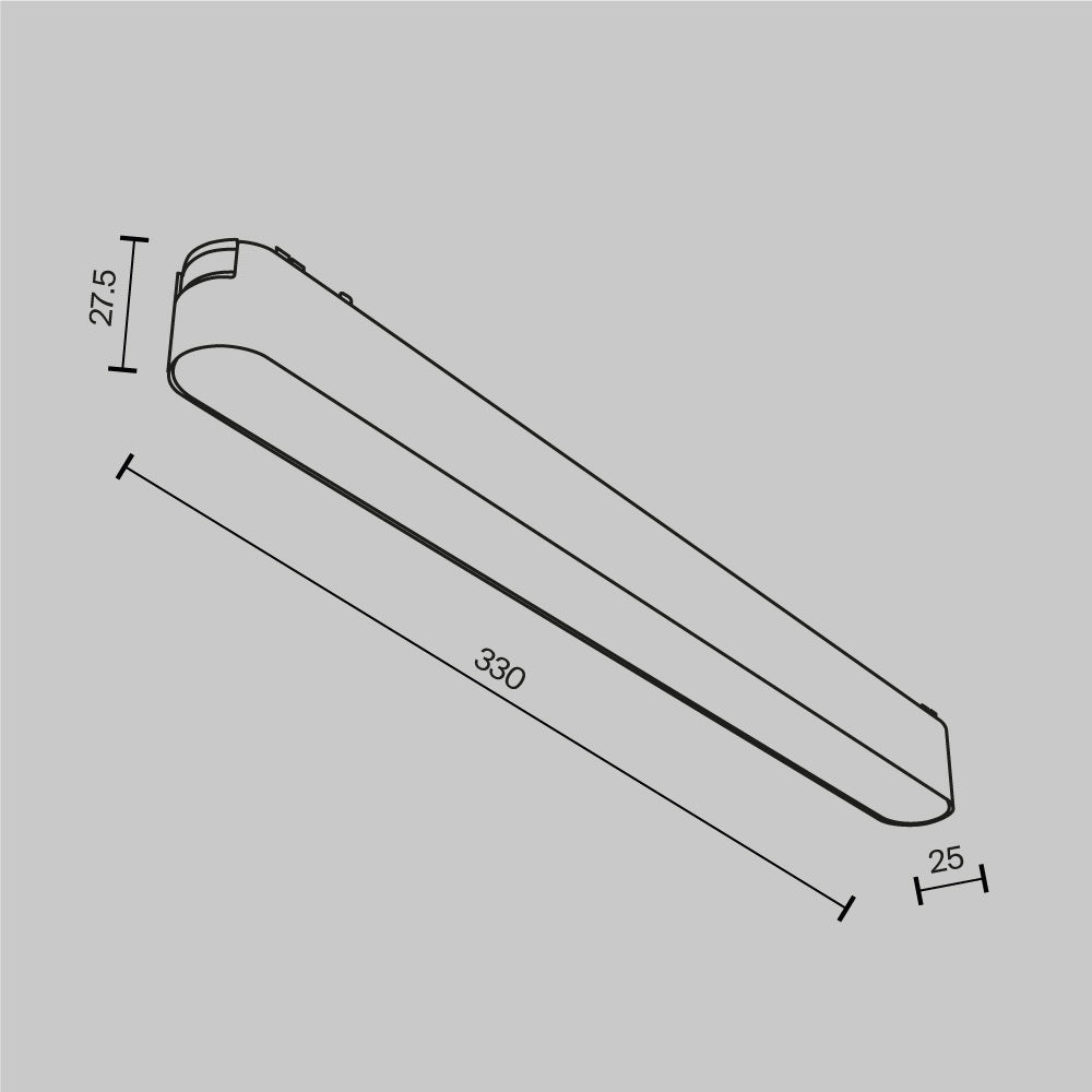 Oświetlenie szynowe Technical Basis IP20 x TR080-1-18W3K-W | Biały