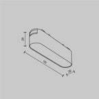 Oświetlenie szynowe Technical Basis IP20 x TR080-1-6W3K-W | Biały