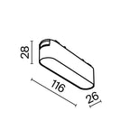 Oświetlenie szynowe Technical Basis IP20 x TR080-1-6W3K-W | Biały