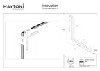 Oświetlenie szynowe Technical Basis IP20 x TR102-24W-DS-B-1 | Czarny