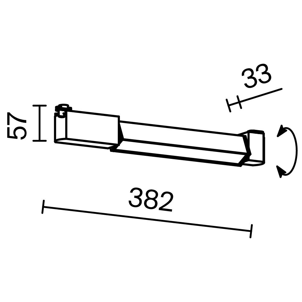 Oświetlenie szynowe Technical Basis Rot IP20 x TR104-1-12W4K-B-DE | Czarny
