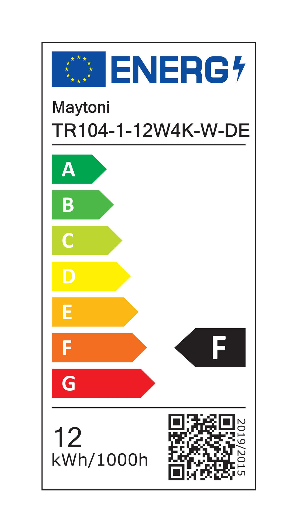 Oświetlenie szynowe Technical Basis Rot IP20 x TR104-1-12W4K-W-DE | Biały
