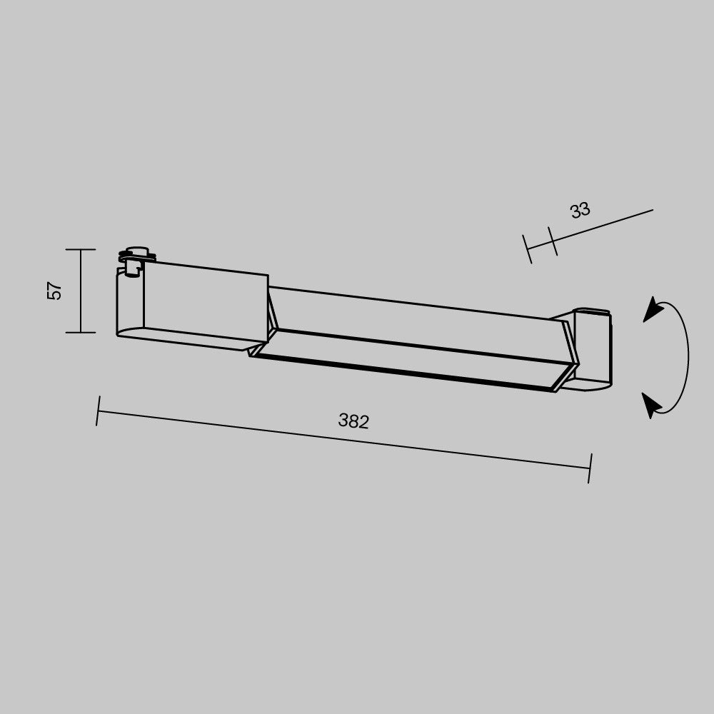 Oświetlenie szynowe Technical Basis Rot IP20 x TR104-1-12W4K-W-DE | Biały