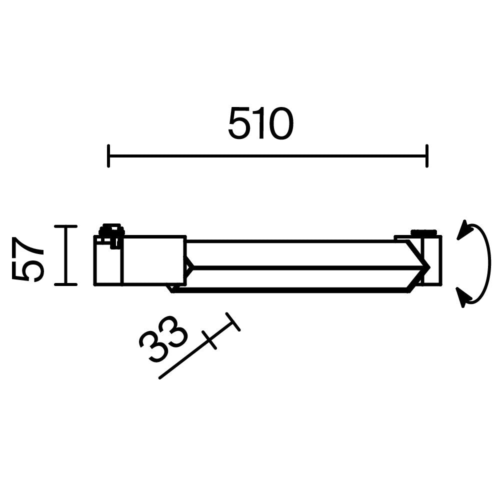 Oświetlenie szynowe Technical Basis Rot IP20 x TR104-1-24W3K-W-DE | Biały