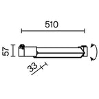 Oświetlenie szynowe Technical Basis Rot IP20 x TR104-1-24W3K-W-DE | Biały