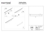 Oświetlenie szynowe Technical Basis Rot IP20 x TR104-1-24W4K-B-DE | Czarny