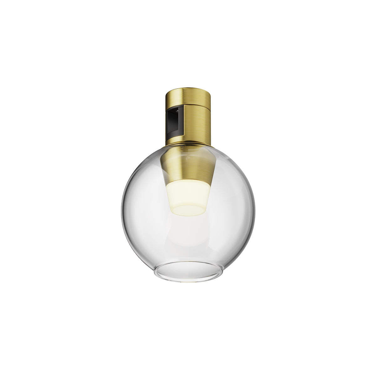 Oświetlenie szynowe Technical Bubble IP20 x TR148-1-3W2.7K-BS-DE | Mosiądz