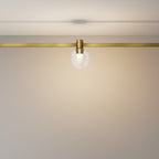 Oświetlenie szynowe Technical Bubble IP20 x TR148-1-3W2.7K-BS-DE | Mosiądz