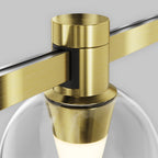 Oświetlenie szynowe Technical Bubble IP20 x TR148-1-3W2.7K-BS-DE | Mosiądz