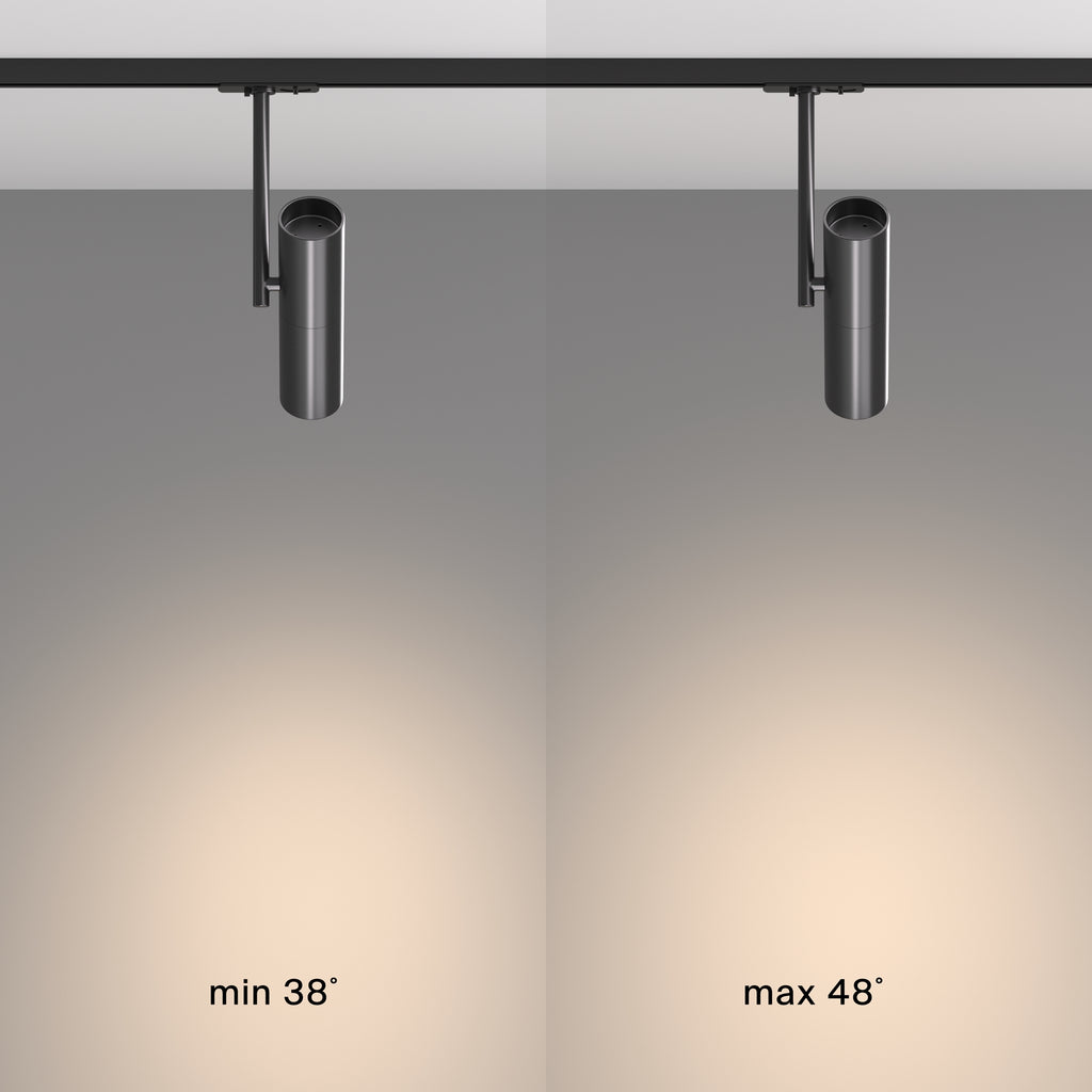 Oświetlenie szynowe Technical Elti IP20 1xGU10 TR005-1-GU10-B | Czarny