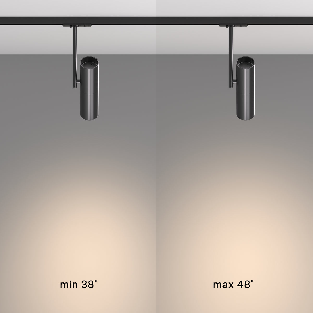 Oświetlenie szynowe Technical Elti IP20 1xGU10 TR005-1-GU10-B | Czarny