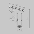 Oświetlenie szynowe Technical Elti IP20 x TR005-2-12W3K-B | Czarny