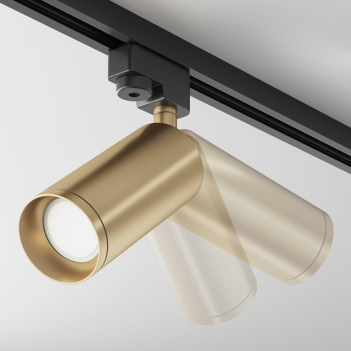 Oświetlenie szynowe Technical Focus IP20 1xGU10 TR004-1-GU10-MG | Czarny