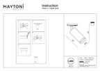 Oświetlenie szynowe Technical Focus LED IP20 x TR021-1-12B3K-W-B | Czarny