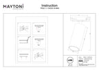 Oświetlenie szynowe Technical Focus LED IP20 x TR021-1-12W3K-W-BBS | Czarny