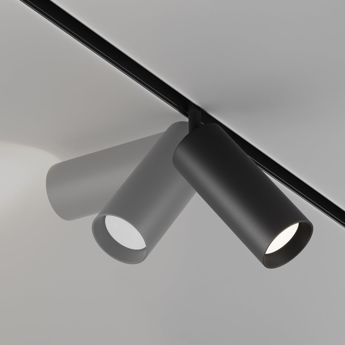 Oświetlenie szynowe Technical Focus LED IP20 x TR032-2-20W4K-S-B | Czarny
