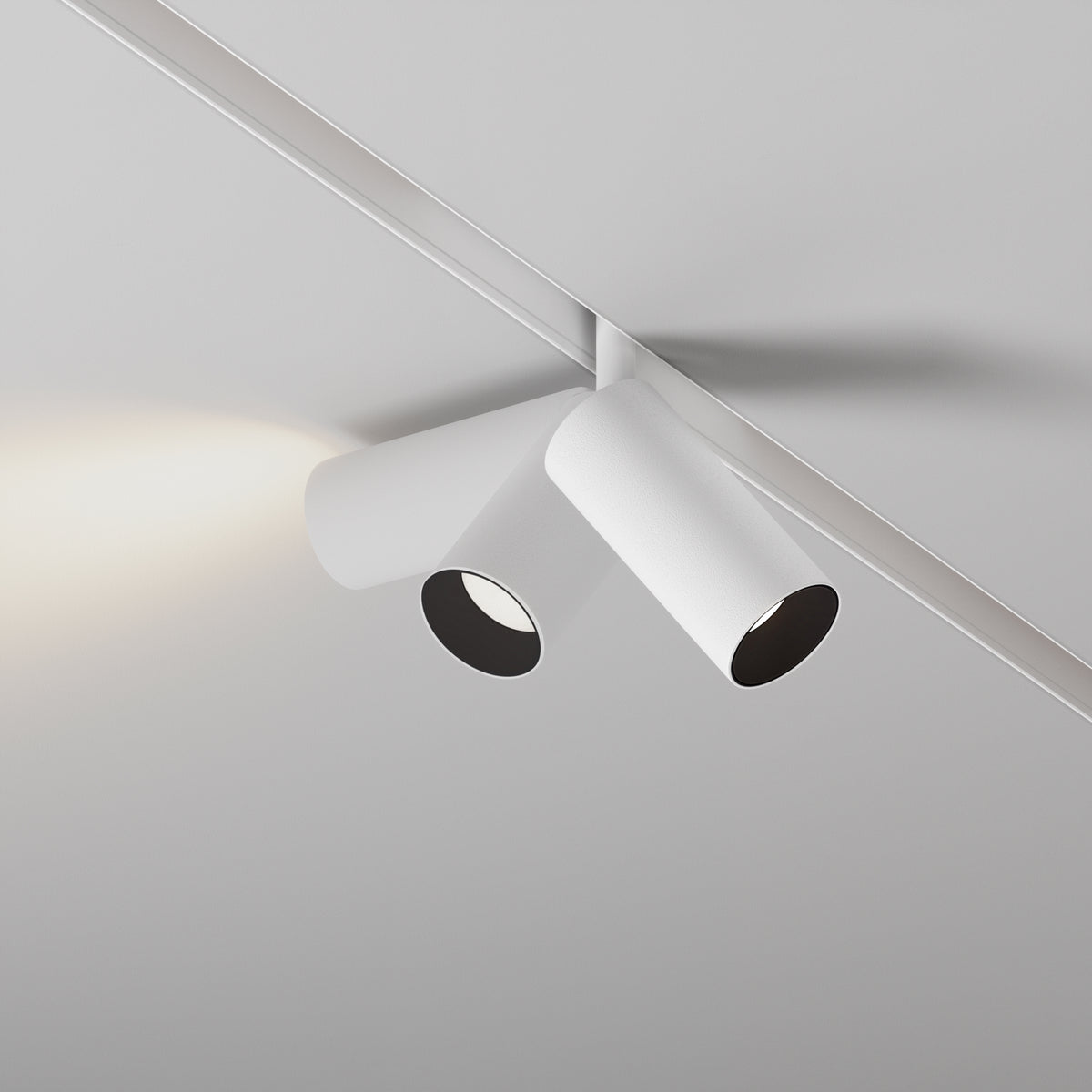Oświetlenie szynowe Technical Focus LED IP20 x TR032-2-5W3K-S-W | Biały