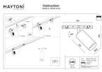 Oświetlenie szynowe Technical Focus LED IP20 x TR032-4-12W3K-S-DS-W | Biały