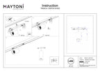 Oświetlenie szynowe Technical Focus LED IP20 x TR032-4-12WTW-S-DD2-W | Biały