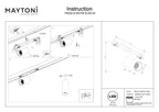 Oświetlenie szynowe Technical Focus LED IP20 x TR032-4-5WTW-S-DD-W | Biały