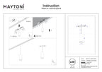 Oświetlenie szynowe Technical Focus LED IP20 x TR041-4-12WTW-DD2-B | Czarny