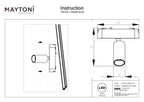 Oświetlenie szynowe Technical Focus LED IP20 x TR103-1-5W3K-M-W | Biały