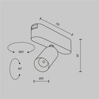 Oświetlenie szynowe Technical Focus LED IP20 x TR103-1-5W3K-M-W | Biały