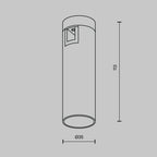 Oświetlenie szynowe Technical Focus Led IP20 x TR143-1-5W2.7K-W-BS-DE | Mosiądz