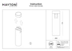 Oświetlenie szynowe Technical Focus Led IP20 x TR143-1-5W2.7K-W-BS-DE | Mosiądz
