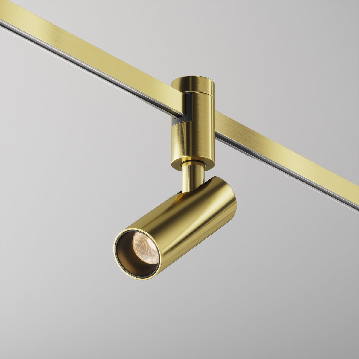 Oświetlenie szynowe Technical Focus Led IP20 x TR144-1-5W2.7K-W-BS-DE | Mosiądz