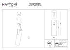 Oświetlenie szynowe Technical Focus Led IP20 x TR144-1-5W2.7K-W-BS-DE | Mosiądz