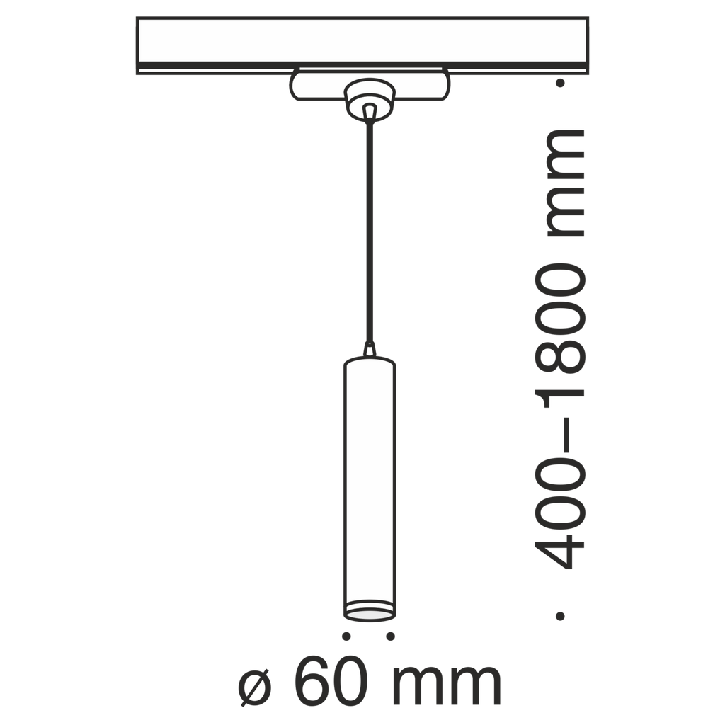 Oświetlenie szynowe Technical Focus MINI IP20 1xGU10 TR008-1-GU10-W | Biały