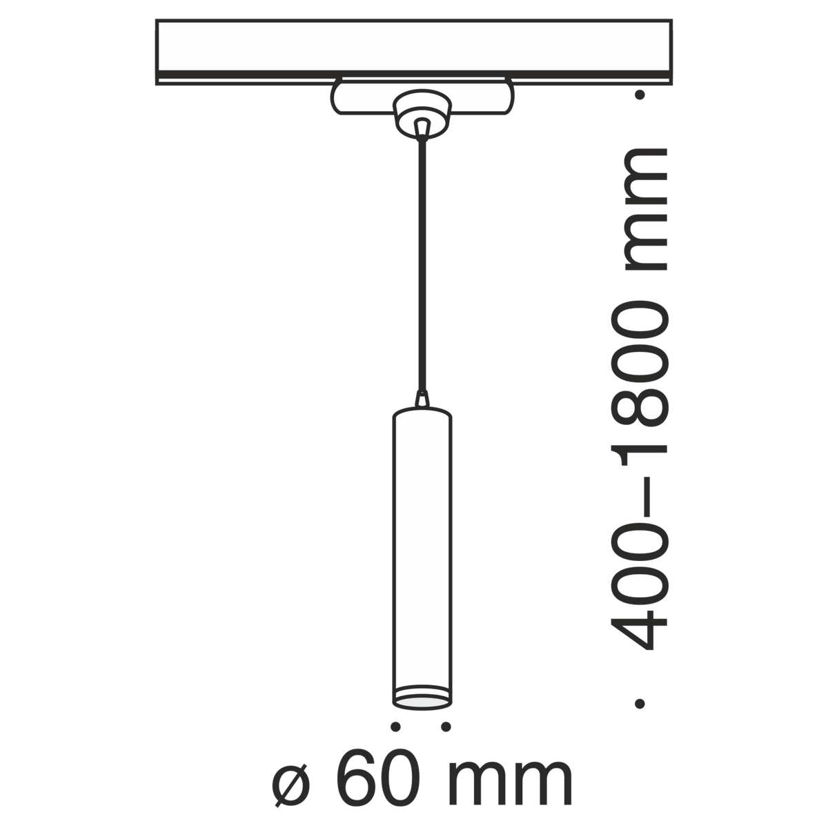 Oświetlenie szynowe Technical Focus MINI IP20 1xGU10 TR008-1-GU10-W | Biały