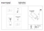 Oświetlenie szynowe Technical Focus S IP20 1xGU10 TR020-1-GU10-W | Biały