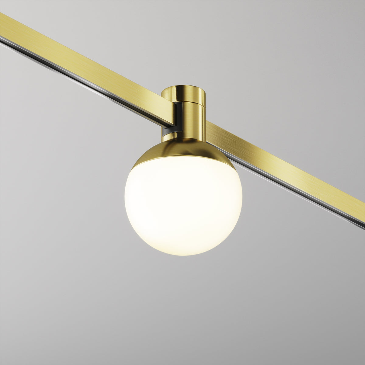 Oświetlenie szynowe Technical Luna IP20 x TR149-1-5W2.7K-BS-DE | Mosiądz