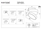 Oświetlenie szynowe Technical ONDA IP20 x TR007-1-12W4K-W | Biały