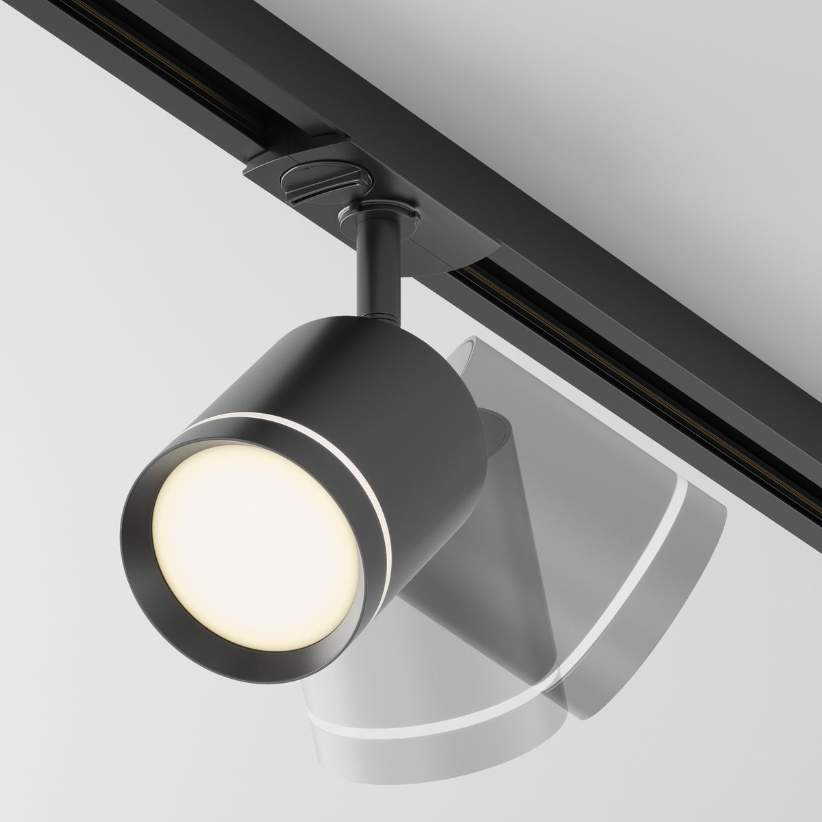 Oświetlenie szynowe Technical Orlo IP20 x TR085-1-5W3K-B | Czarny