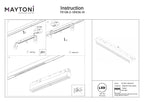 Oświetlenie szynowe Technical Parete IP20 x TR106-2-18W3K-W | Biały