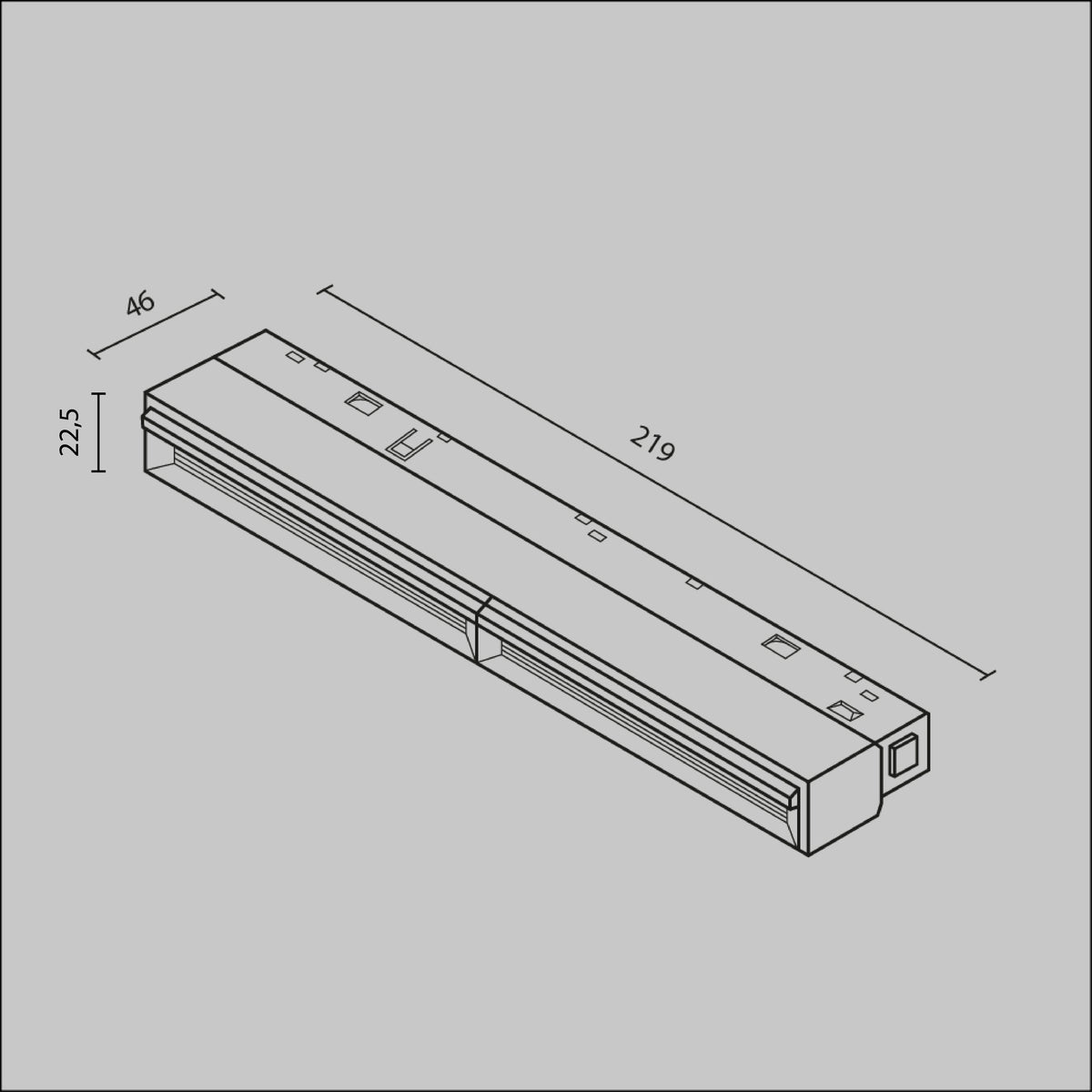 Oświetlenie szynowe Technical Parete IP20 x TR106-4-12W-DS-W | Biały