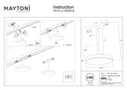 Oświetlenie szynowe Technical Plato IP20 x TR131-2-15W3K-B | Czarny