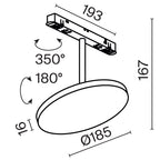 Oświetlenie szynowe Technical Plato IP20 x TR131-4-15W-DS-B | Czarny