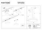 Oświetlenie szynowe Technical Plato IP20 x TR131-4-15W-DS-B | Czarny