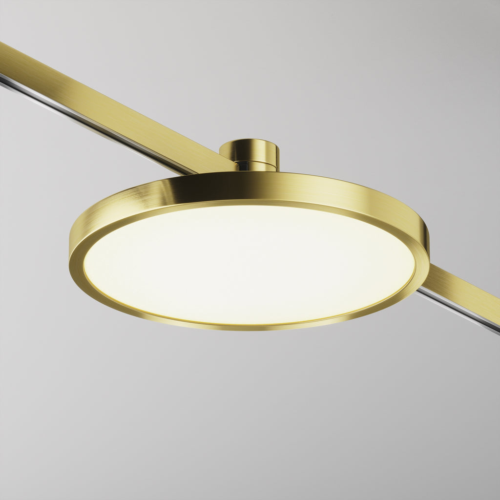 Oświetlenie szynowe Technical Plato IP20 x TR153-1-10W2.7K-BS-DE | Mosiądz