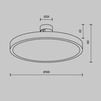 Oświetlenie szynowe Technical Plato IP20 x TR153-1-10W2.7K-BS-DE | Mosiądz