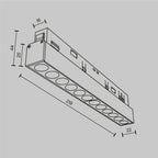 Oświetlenie szynowe Technical Points IP20 x TR031-2-12W3K-W | Biały